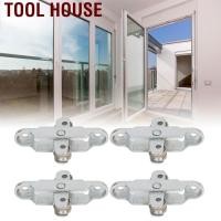 ราคา Tool House.Ay-th Wheel Roller Pulley Set 0 6in ความหนาฐานพิสูจน์ความเงียบ 4pcs สำหรับประตู (42265747725)