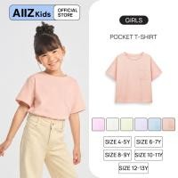 ราคา AIIZ (เอ ทู แซด) - AIIZ เสื้อยืดคอกลมเด็กผู้หญิงมีกระเป๋า AIIZ Girl's Pocket T-Shirt (57363672819)