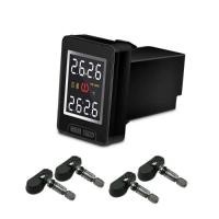 ราคา Car TPMS Tire Pressure Monitor System TPMS Sensor Monitorring Wireless External Internal Sensor for (51356073933)