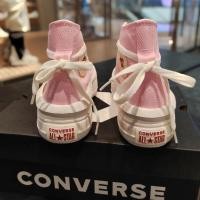 ราคา ((Unisex) Converse Chuck Taylor All Star Move Hi "วันวาเลนไทน์" Series รองเท้าผ้าใบผู้หญิงน้ําหนักเบา, รองเท้าส้นสูงหนา Soled, สีคือสีชมพูอ่อน, แดง, ทอง, พร้อมปักรูปหัวใจ-B93 (54013863716)