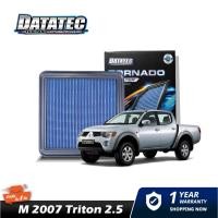 ราคา กรองอากาศ Mitsubishi triton/Pajero 2.5L ปี2007-2014 DATATEC TORNADO AIR FILTER (17727348950)