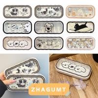 ราคา ZHAGUMT366KB แว่นตาลูกสุนัข, กล่องเก็บแว่นกันแดดที่มองเห็นได้พลาสติก, การ์ตูนสัตว์สร้างสรรค์แบบพกพาโปร่งใสแว่นตาแว่นตากันแดดป้องกัน (53714864898)