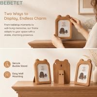 ราคา เบบี๋เอต กรอบรูปลายไม้รูปสัตว์ขนาด 7 นิ้ว, พลาสติกสีน้ําตาล, กรอบรูปผนังและตั้งโต๊ะแบบใช้คู่แบบแก้ว, 7 ในกรอบรูปสัตว์โครงแสดงผลผนังเดส (50164413043)