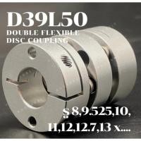 ราคา D39 L50 Size 8,9.525,10,11,12,12.7,13x....mm คัปปลิ้งไดอะเฟรมคู่ / Coupling daiphragms / Double flexible disc couplingD3 (54605405279)