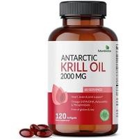 ราคา กายภาพบําบัดแอนตาร์กติกKrillOil2000mgwithAstaxanthin,Omega-3sEPA,DHAandPhospholipids-100%PurePremiumKrillOilHeavyMetalTested,NonGMO120Softgels– (51414464172)