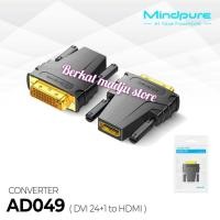 ราคา ตัวแปลง DVI เป็น HDMI 24+1 MINDPURE AD049 (46060850105)