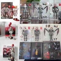 ราคา LY NECA Pennywise Joker Action Figure ตุ๊กตา สยองขวัญฮาโลวีนคริสต์มาสของขวัญ 18 ซม.ชั้น (27687590164)
