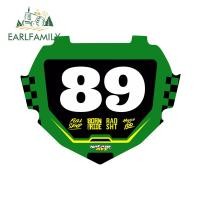 ราคา EARLFAMILY หมายเลขแข่งรถสติ๊กเกอร์ Occlusion Scratch Caravan Windows PVC Decal บุคลิกภาพกันน้ํารถประตู Protector (44482647138)