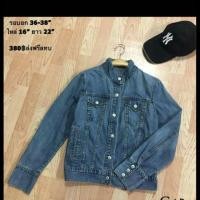 ราคา ส่งฟรี ❤❤❤เสื้อยีนส์ GAP แท้ คอจีนทรงสวย เกาหลีสุดๆ (876762701)