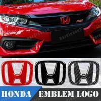 ราคา Honda Honda Emblem โลโก้สําหรับ Honda Accord 10th Honda Civic 10th สีดําและสีแดงรถด้านหน้าด้านหลังพวงมาลัยการปรับเปลี่ยนตกแต่ง (27935924692)