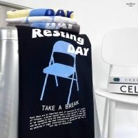 ราคา เสื้อยืด Oversize แบรนด์ Anywear ®️ ลาย Resting day (22146026593)