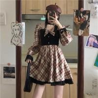 ราคา ส่งต่อเดรสสั้น งานทูโทน ดำ-สก็อต แต่งโบว์หน้า ซิปหลัง ไซส์ L-XL ต้นๆใส่ได้ งานป้ายนอก (พรีออเดอร์) ผ้าดี ใส่สวย (25462285454)