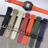ราคา 18 มม.TPU นาฬิกาสําหรับ Casio นาฬิกาดิจิตอล G-SHOCK AE-1200 1300 1100 W-216H SGW-400 W-S210 AEQ-110 ยางซิลิโคนสร้อยข้อมือผู้หญิงผู้ชายนักเรียนสายรัดข้อมือเข็มขัดข้อมือ (26867678239)