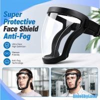 ราคา Super Protective Face Shield Anti-Fog/Full Face High-Definition Protective Reusable/Face Shield Pelindung Wajah Anti Kabut (49812883243)