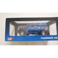 ราคา โมเดลรถ Hummer H2 สีน้ำเงิน scale 1:24 (18165471076)