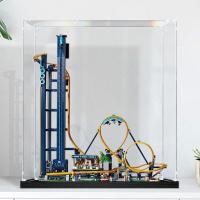 ราคา กล่องอะคริลิคใส ตู้โชว์กันฝุ่น เลโก้ Lego 10303 Roller Coaster รถไฟเหาะ สั่งตัดตามขนาด (47912312916)