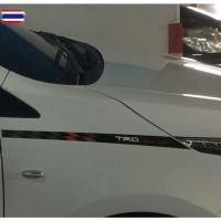 ราคา สติ๊กเกอร์* TRD sportivo ลายตาราง ติดข้างไฟหน้า Toyota YARIS year 2015 ขนาด 4 x 143 cm priceต่อชุดมี 2 ข้าง (42924698803)