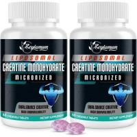 ราคา Zeylum Liposomal Creatine Monohydrate Chewable Tablets 4220mg Creatine Micronized + Creatine HCL Blend EasytoTake Creatine พอร์ตออกกําลังกายแบบพกพา 120 เม็ด 60 เสิร์ฟ (40082810875)
