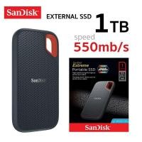 ราคา SanDisk EXTREME PORTABLE SSD 1TB (SDSSDE60-1T00-G25#) ความเร็วอ่าน550MB/s เขียน500MB/s ฮาร์ดดิสก์พกพา Synnex ประกัน 2ปี (2384310528)