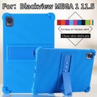 ราคา สําหรับ Blackview Mega 1 กรณี Mega1 2024 11.5 นิ้วแท็บเล็ตกันกระแทกซิลิโคนนุ่มปรับขาตั้ง Shell (57206159142)