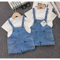 ราคา ผ้ากันเปื้อนสําหรับเด็กชายและเด็กหญิงผ้ากันเปื้อนแบบนุ่มมีกระเป๋าหน้า 2 ใบและเสื้อผ้าฝ้ายสุดน่ารักสําหรับเด็กทารก (29811094015)