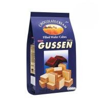 ราคา [สินค้าส่งด่วน] กัสเซ็นเวเฟอร์ไส้ครีมชอคโกแลต 100ก GUSSEN WAFER CHOCOLATE 100G. (48162095947)