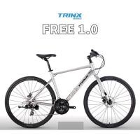 ราคา จักรยานไฮบริด TRINX รุ่น FREE1.0 ล้อ 700C เกียร์ 21สปีด เฟรมอลู NEW2024 size 48 (28306418580)