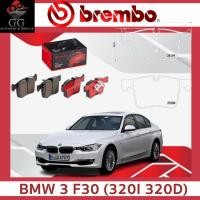 ราคา BREMBO ผ้าเบรกหน้า BMW 3 F30 (320i 320d), 3 GT F34 (320d), 4 F32 (420i) ปี 2012 ขึ้นไป (29921590943)