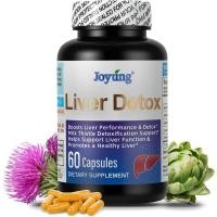 ราคา Milk Thistle Liver Support Supplement - 540mg Silymarin Complex with Artichoke, Dandelion Root & Turmeric - Supports Liver Health, Digestion & Metabolism - 60 Capsules (28095094459)