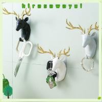 ราคา HIRASAWAYUI กวางเขากวางตกแต่งตะขอ, การติดตั้งไม่มีเครื่องหมาย ABS หัวกวางตะขอแขวน, ของขวัญสัตว์ติดผนังตกแต่งบ้าน (51263281492)