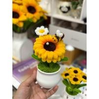ราคา กระถางดอกทานตะวันดอกเซี่+ผึ้งน้อย+กล่อง (40373335332)