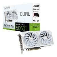ราคา ASUS DUAL GEFORCE RTX 5060 TI 16GB GDDR7 WHITE OC EDITION (DUAL-RTX5060TI-O16G-WHITE) (44130217345)