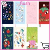 ราคา FLUSH สมุดบันทึกวางแผนรายสัปดาห์ 88 หน้า ภาพประกอบ Undated Weekly Planner ขนาดกระเป๋าดั้งเดิม สองหน้าต่อสัปดาห์ Slim To-Do List Notebook การเขียนรายวัน (48364509397)