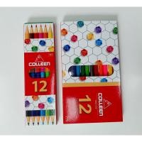 ราคา COLLEEN สีไม้ ดินสอสีคอลลีน 6 แท่ง 12 สี / 12 สี 12 แท่ง (24011671045)