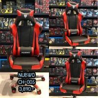 ราคา NUBWO CH-005 GAMING CHAIR เก้าอี้เกมมิ่ง ปรับเอนได้ (1528424274)