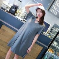 ราคา ชุดคลุมท้อง ผ้ายืดเรย่อนเนื้อดี มีวอลลุ่ม ทิ้งตัวสวยมาก (977729954)