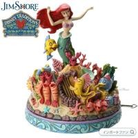 ราคา พร้อมส่ง‼️ rare Disney Traditions Little Mermaid Ariel Under The Sea Musical Jim Shore (41322926252)