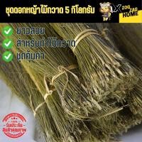 ราคา ชุดดอกหญ้า 5 กิโลกรัม ดอกไม้กวาด หญ้าแขม เกรด AAA พรีเมี่ยม ก้านยาว สำหรับทำไม้กวาด Zogzaghome (19490666632)