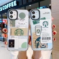 ราคา เคสและซองมือถือเคส iphone 12 Pro Max เคซิลิโคน 7 8 Plus เคสโทรศัพท์ 11 ปลอก น่ารัก Trendy Starbucks Coffee XS XR X 6 6S (9026662458)