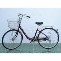 ราคา จักรยานแม่บ้านญี่ปุ่น - ล้อ 26 นิ้ว - มีเกียร์ - อลูมิเนียม - Bridgestone - สีแดง [จักรยานมือสอง] (22929349293)
