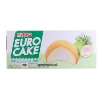 ราคา ยูโร่พัฟเค้กสอดไส้ครีมมะพร้าว 144กรัม Euro Puff Cake and Coconut Cream 144g. [หมายเลขบาร์โค้ด 8850425012384] (27595254960)