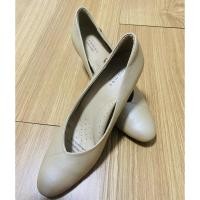 ราคา รองเท้ามือสอง สีทอง ส้นสูง ไซส์ 37 (24481076289)