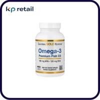 ราคา California Gold Nutrition, Omega-3 Premium Fish Oil, 100 Fish Gelatin Softgels (54013603077)