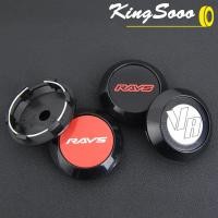 ราคา 1ห่อ/4ตัว JDM ขนาดขา 63มม VOLK Racing โลโก้ ฝาครอบดุมล้อ ฝาปิดดุมล้อ RAYS ขอบ แข่งรถ ฝาดุมล้อ สีดํา & สีเงิน (24172234488)