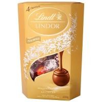 ราคา ลินด์ลินดอร์คอเนตช็อกโกแลตรวมรส 200กรัม Lindt Lindor Cornets Assorted Chocolate 200g. [หมายเลขบาร์โค้ด 7610400068529 ] (51505815485)