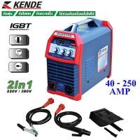 ราคา Kende ตู้เชื่อมอินเวอร์เตอร์ 250 AMP ( Inverter ) รุ่น IN-400G (911699813)