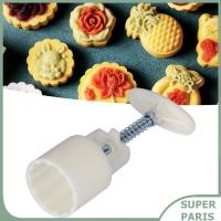 ราคา Superparis Superparis 50g รอบ DIY แม่พิมพ์ตกแต่งเค้ก HandPressed 6 แสตมป์เบเกอรี่เครื่องมือสำหรับเบเกอรี่ Home (3 มิติ Rose (55263802954)