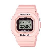 ราคา Casio Baby-G นาฬิกาข้อมือผู้หญิง สายเรซิ่น รุ่น BGD-5000-4B - สีชมพู (663765788)