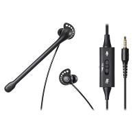 ราคา Universal Wired In-Ear Headset with Noise-Canceling Microphone and Inline Controller for PC, PS4, PS5, Switch, and Xbox One (56162565332)