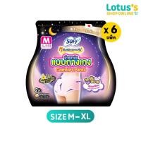 ราคา [ทั้งหมด 6 แพ็ค] โซฟี ผ้าอนามัย แบบกางเกง ไซส์ M-XL (แพ็ค 2 ชิ้น) SOFY SANITARY NAPKINS PANTS SIZE M-XL (PACK 2 PCS.) (55552918410)